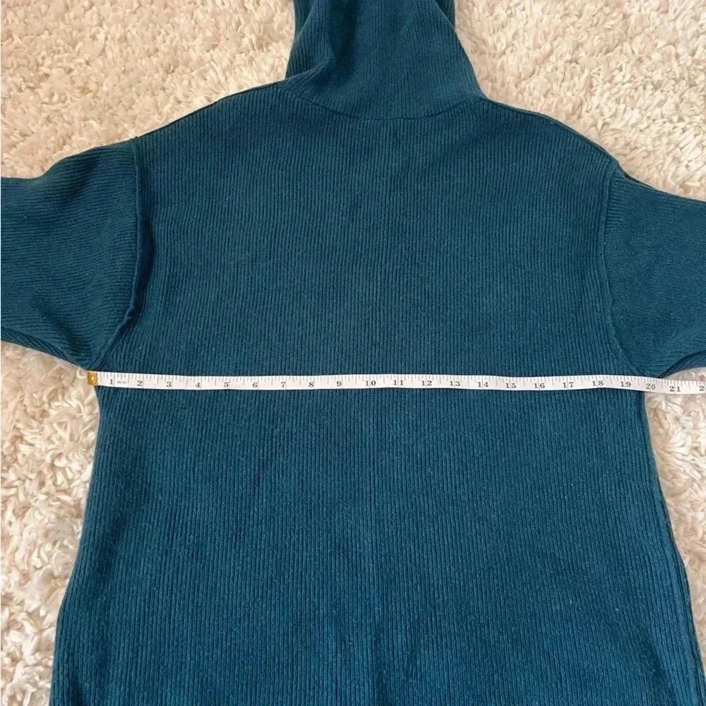 Free people women’s green turtleneck sweater - XS - Picture 4 of 8